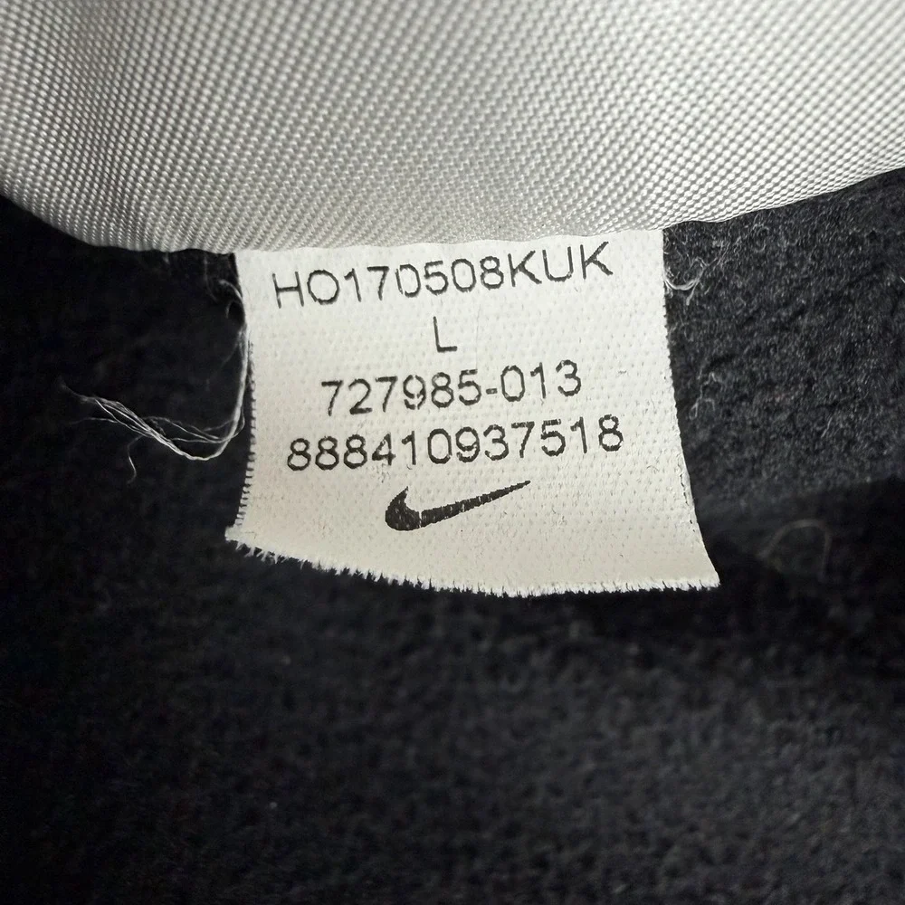 Nike Team Hyperspeed Fleece Full-Zip Hoodie 727985-013 Men's Size‎ L